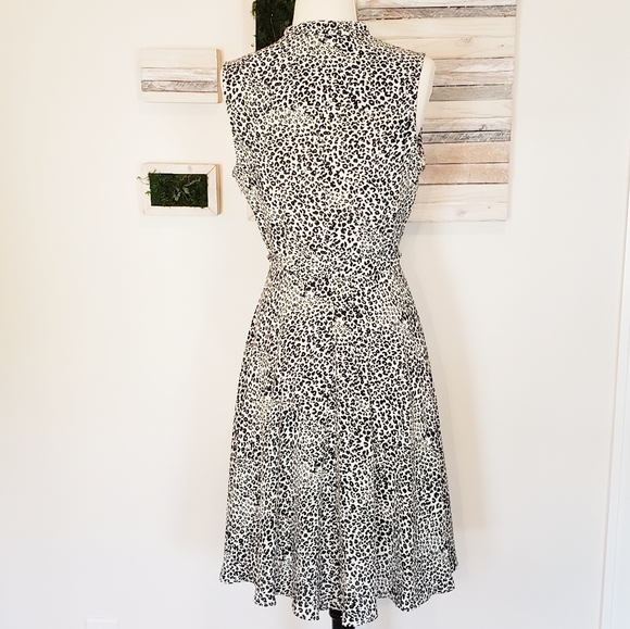 Nanette Lepore Animal Print Sleeveless Dress Sz 4 - Picture 3 of 12
